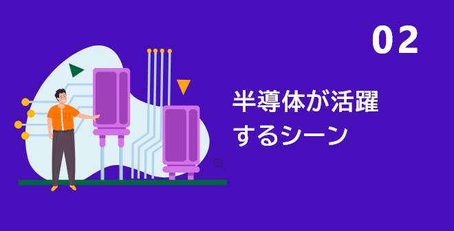 02 半導体が活躍するシーン